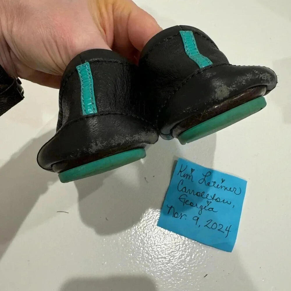 Tieks ballet flats size 6 Black - Picture 3 of 5